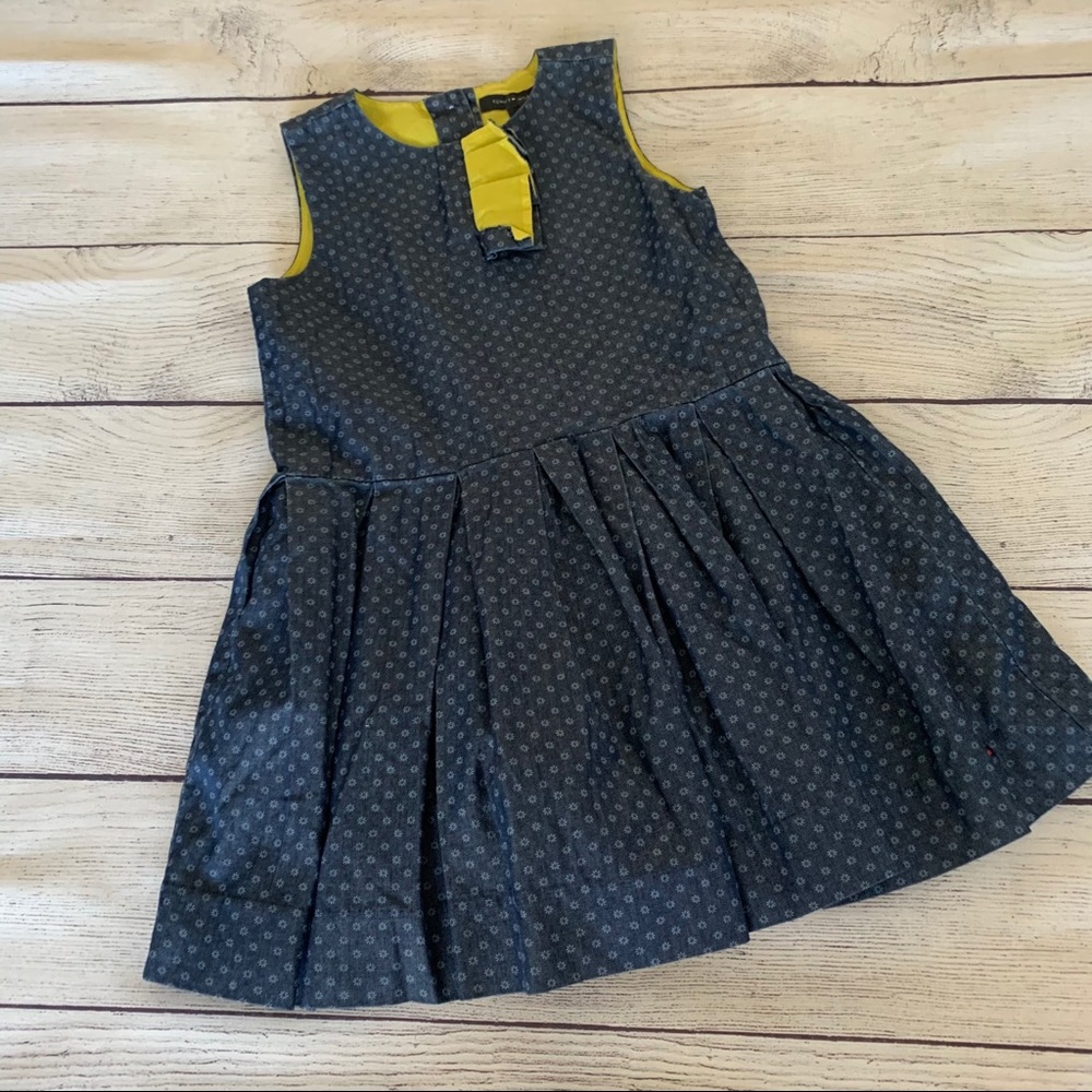Tommy Hilfiger Girl's Navy  Floral Dress 4T